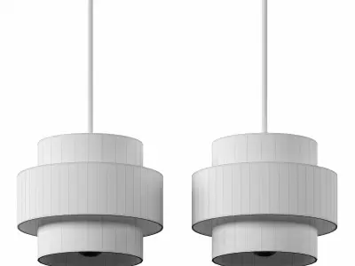 Bedside Pendant Light Luxury 3D model