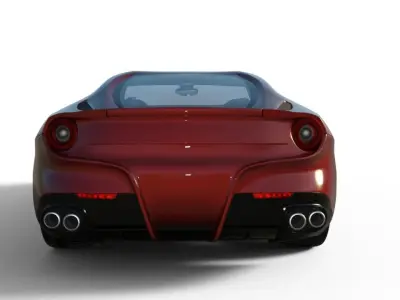 BF12 Sport car  3D model