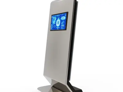 Display Kiosk Low-poly 3D model