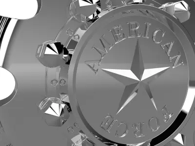 AMERICAN FORCE J01 PULSE DRW WHEEL 3D print model