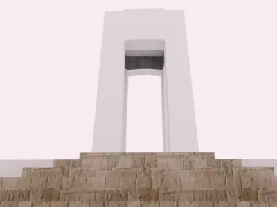 City Decor Free low-poly 3D model