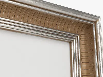 Frame portrait with picture 04 3D model