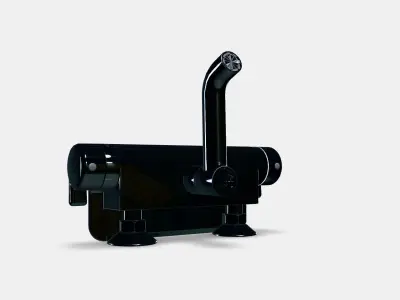 VOXNAN Thermostatic bath-shower mixer Low-poly 3D model
