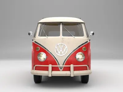 Volkswagen-T1 3D model