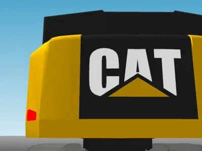 CAT 349 E LME 3D model