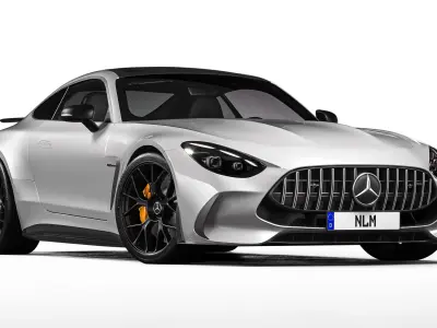 Mercedes-Benz AMG GT 63 Coupe 2024 3D model