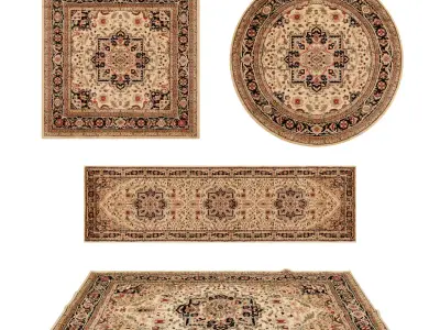 Rugs No 1015 Low-poly 3D model