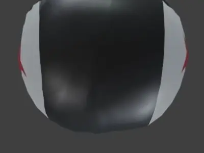 helmet HEMLET  Low-poly 3D model