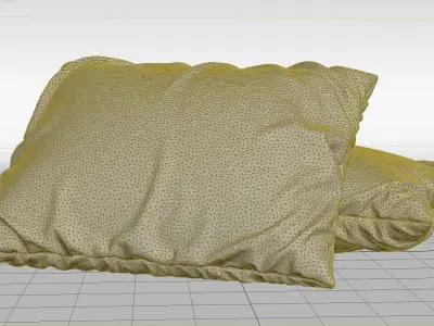 Pillow 3d model pillows Free 3D model