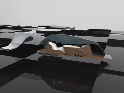 Mobile Workstation 3D model