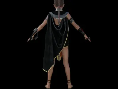 Tribe Princess 3D model
