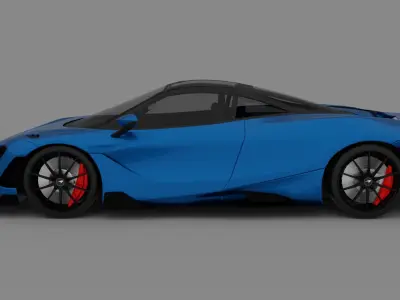 McLaren 765LT  3D model