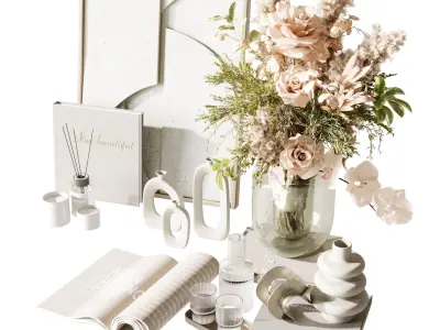 Decorative Set 005 3D model