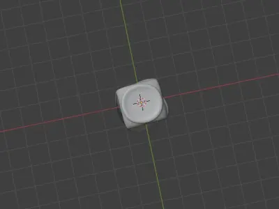 Vaso arredondado Free 3D model