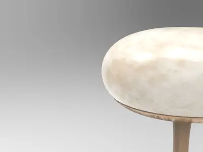 Puppa Table Lamp Low-poly 3D model