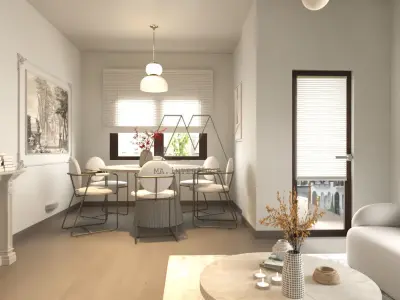 psychologist office model and vray 3D model