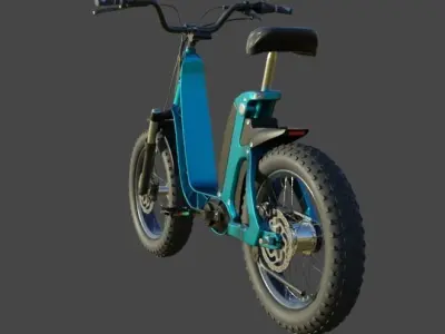 Electric Bicycle 3D model