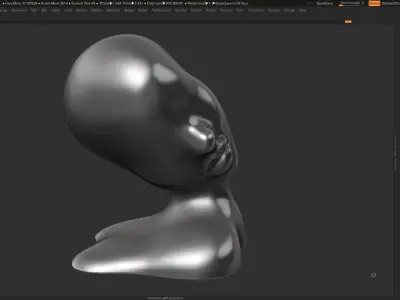Modern Abstract Decorative sculpture 3d print model 26 3D print model