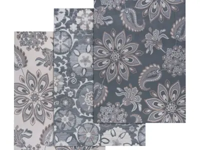 Rug Set 886 3D model