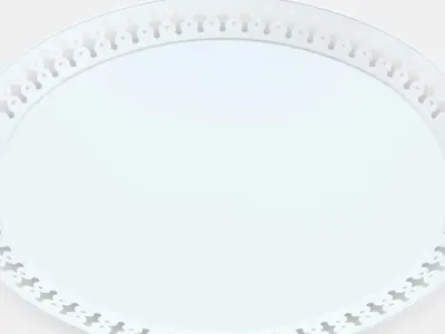 ROMANTISK Tablett Low-poly 3D model