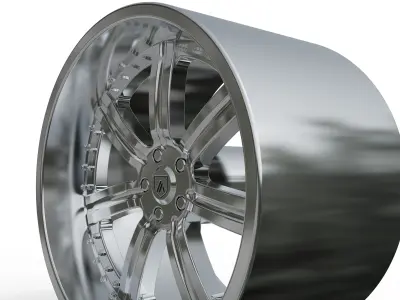 ASANTI AF126 WHEEL  3D print model