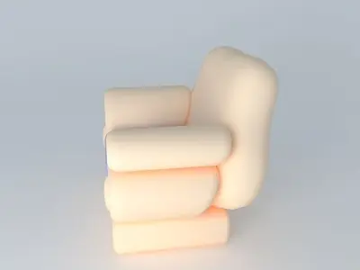 Comfortable chair Free 3D model