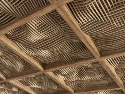 Parametric ceiling cage n1 3D model