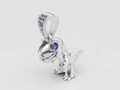 Dianasure Pendant 3D Printable 3D print model