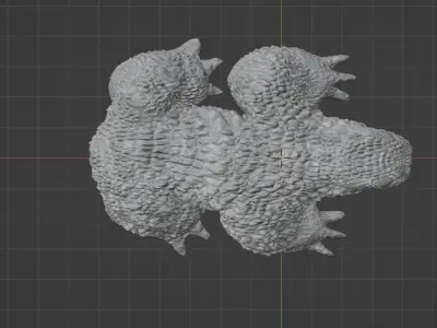 new titan model Free 3D model