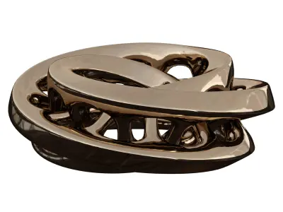 metal decor 3D model