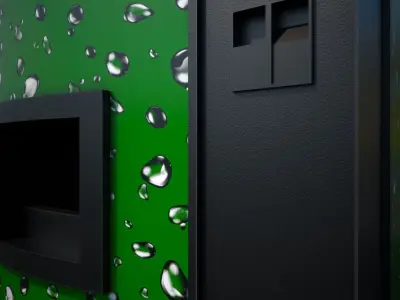 Soda Vending Machine PBR Game Ready  Low-poly 3D model