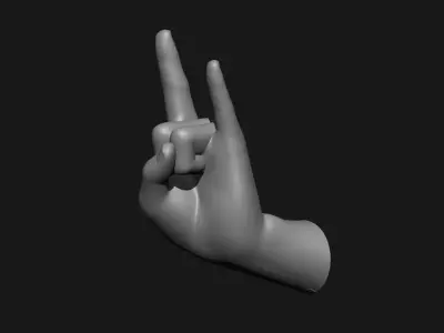 Rock and Roll Printable Wall Art 3D print model