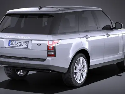 Land Rover Range Rover 2016 3D model