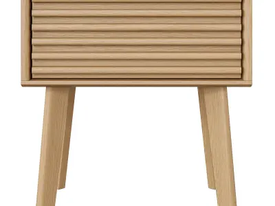 America Luxury Nightstand 3D model