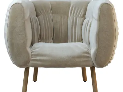 Bruehl Magnolia Armchair 3D model