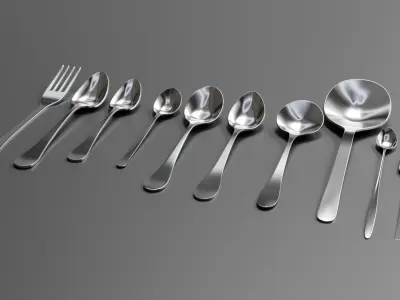 High quality model Kitchenware assets  3D model