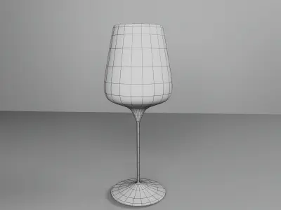 Water Drinking Glass  Free 3D model