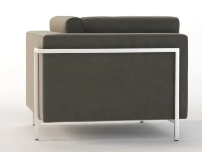 Davenport Sectional sofa Corner Module 3D model