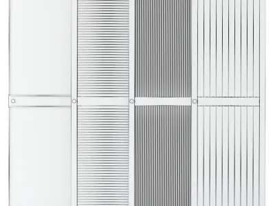 Wardrobe doors collection 3D model