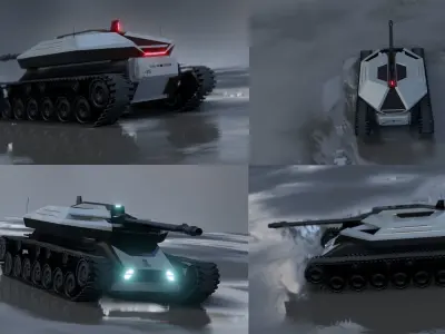 Tank Concept S22  3D model