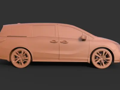 Honda Odyssey 2018 3D print model