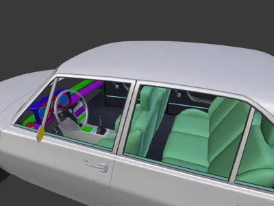 Alfa Romeo Alfetta 1973 3D model