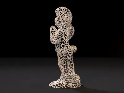 Angel statue 3D print model buy