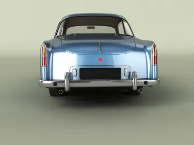 Alvis TE21 coupe 3D model