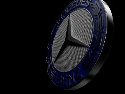 Mercedes-Benz Logo 3D model