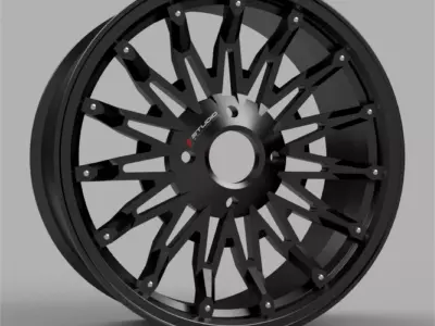 CAR WHEEL 005 3D model