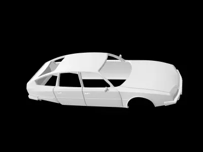 Citroen CX 3D print model