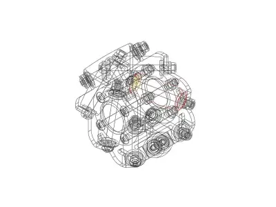 Macanum Wheel 3D model