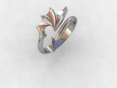 arrow ring 3D print model