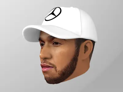 Lewis Hamilton 3D model